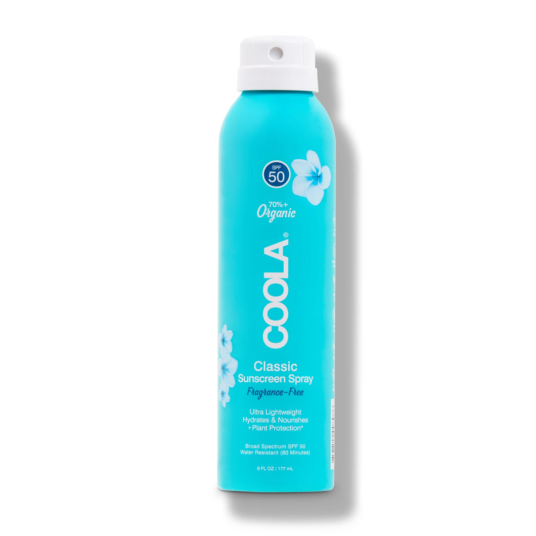 Coola Classic SPF50 Fragrance-Free Body Spray 